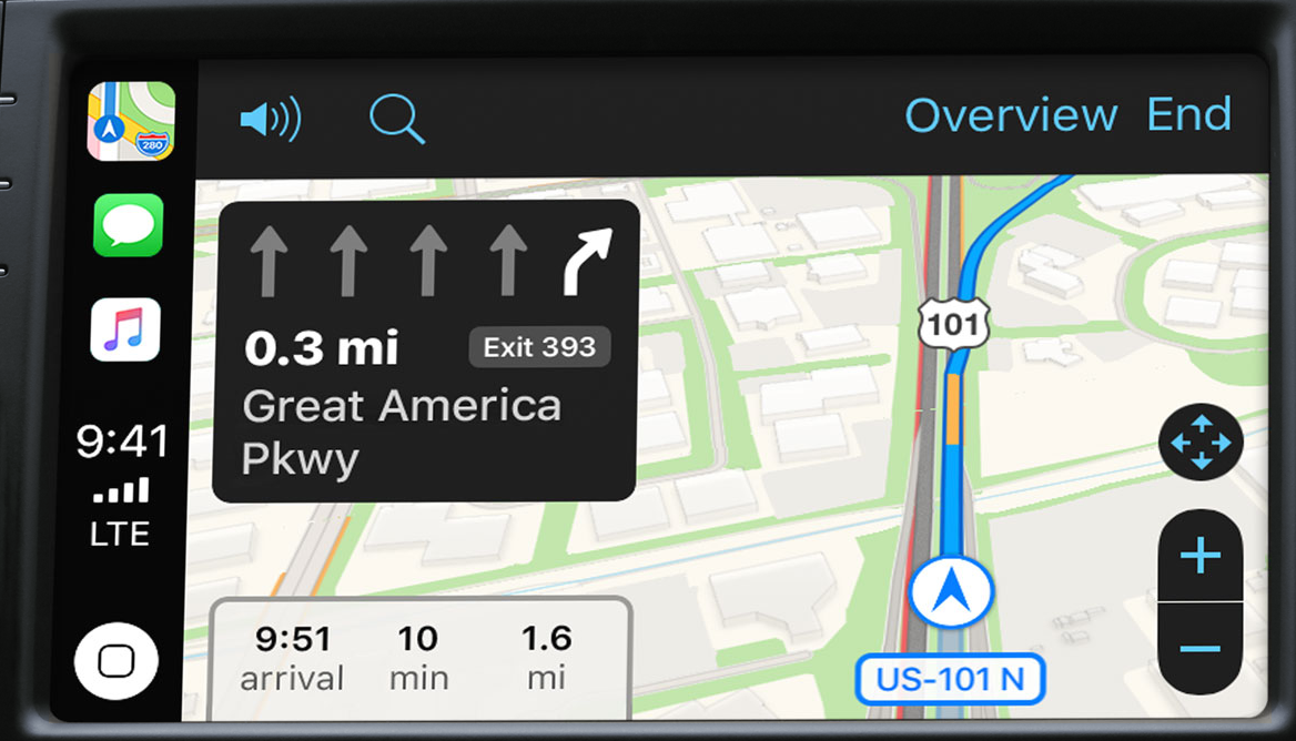 Apple CarPlay screenshot